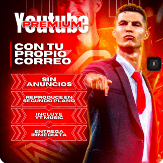 YouTube Premium precio con MasterStream